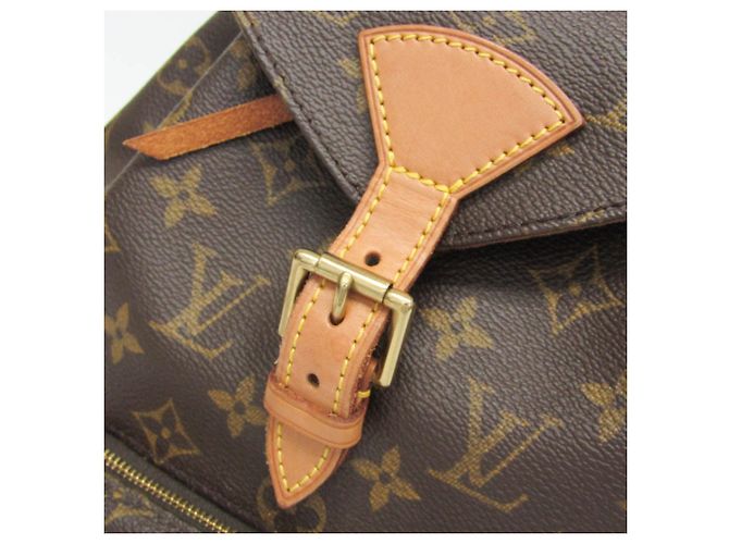 Louis Vuitton Monogram Montsouris MM M51136 Damen Rucksack Braun - Ansicht 9