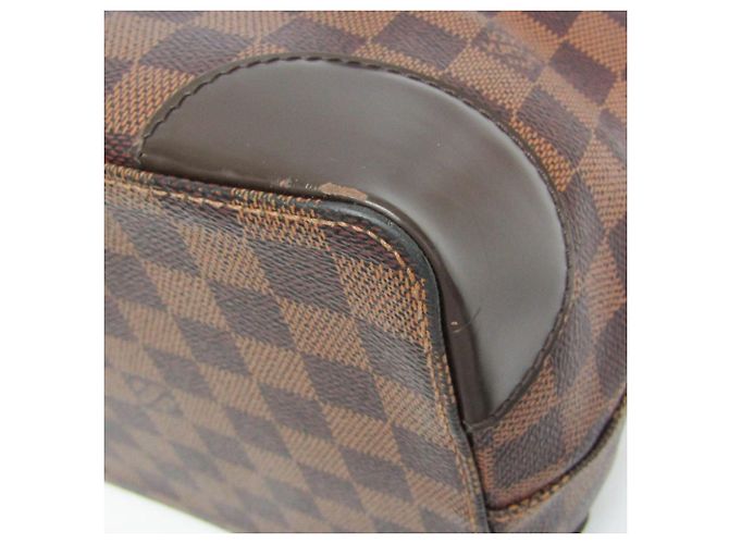 Borsa a spalla Louis Vuitton Damier Hampstead MM N51204 Marrone - vista 4