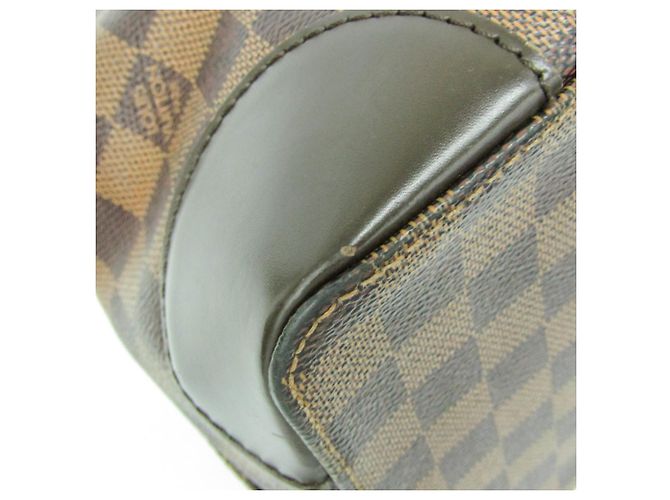 Borsa a spalla Louis Vuitton Damier Hampstead MM N51204 Marrone - vista 5
