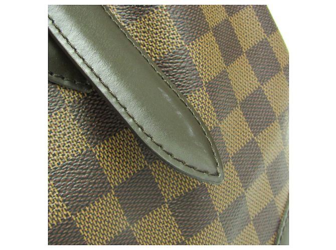 Borsa a spalla Louis Vuitton Damier Hampstead MM N51204 Marrone - vista 8