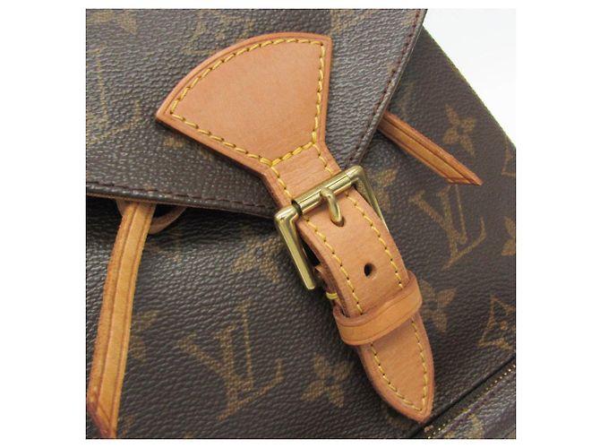Louis Vuitton Monogram Montsouris MM M51136 Damen Rucksack Braun - Ansicht 11