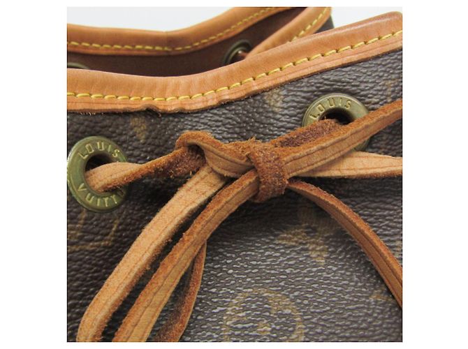Louis Vuitton Monogram Montsouris MM M51136 Damen Rucksack Braun - Ansicht 12