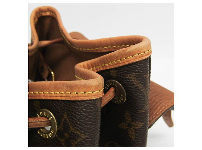 Louis Vuitton Monogram Montsouris MM M51136 Damen Rucksack Braun - Ansicht 13