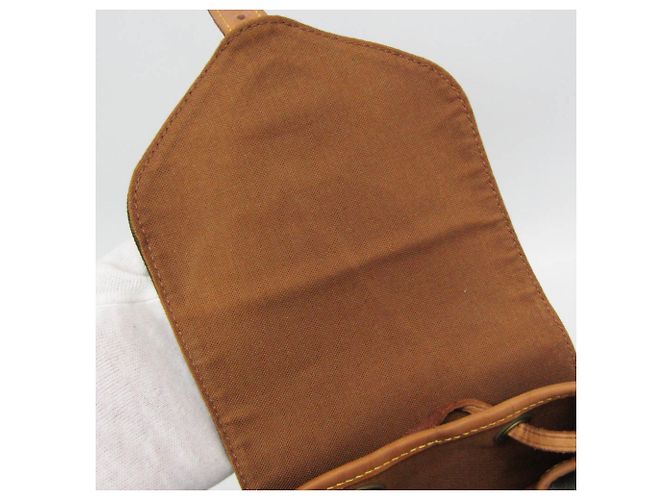Louis Vuitton Monogram Montsouris MM M51136 Damen Rucksack Braun - Ansicht 14