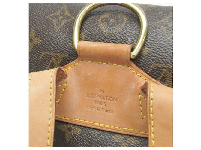 Louis Vuitton Monogram Montsouris MM M51136 Damen Rucksack Braun - Ansicht 15