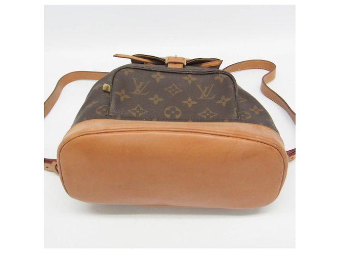 Louis Vuitton Monogram Montsouris MM M51136 Damen Rucksack Braun - Ansicht 6