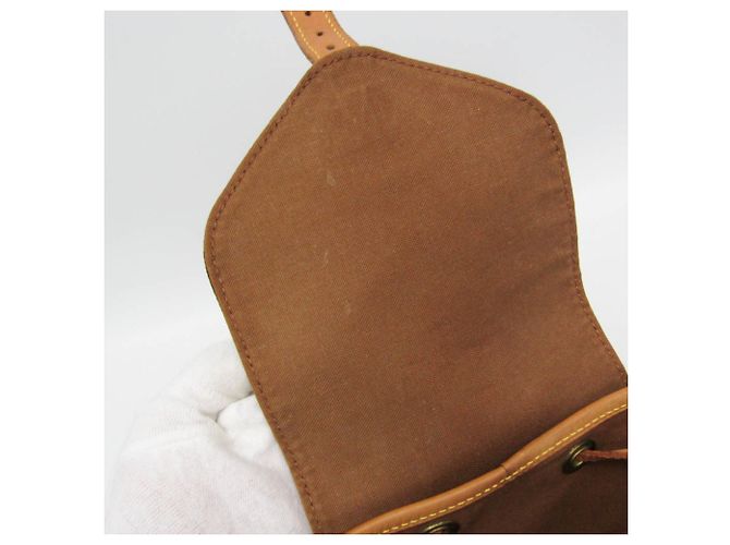 Louis Vuitton Monogram Montsouris MM M51136 Damen Rucksack Braun - Ansicht 12