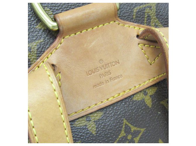 Louis Vuitton Monogram Montsouris MM M51136 Damen Rucksack Braun - Ansicht 13