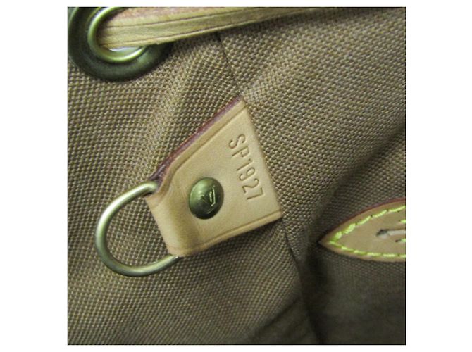 Louis Vuitton Monogram Montsouris MM M51136 Damen Rucksack Braun - Ansicht 14