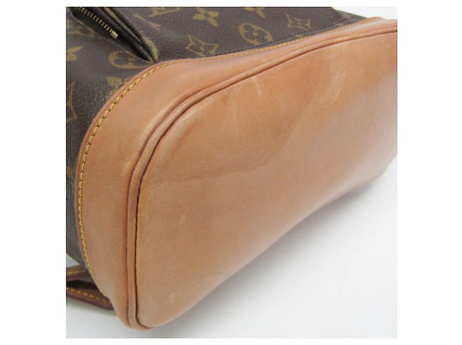 Louis Vuitton Monogram Montsouris MM M51136 Damen Rucksack Braun - Ansicht 5