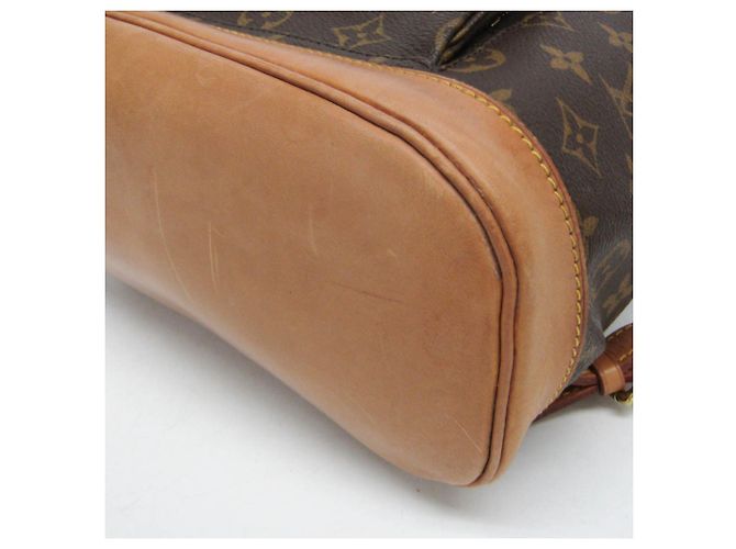 Louis Vuitton Monogram Montsouris MM M51136 Damen Rucksack Braun - Ansicht 6