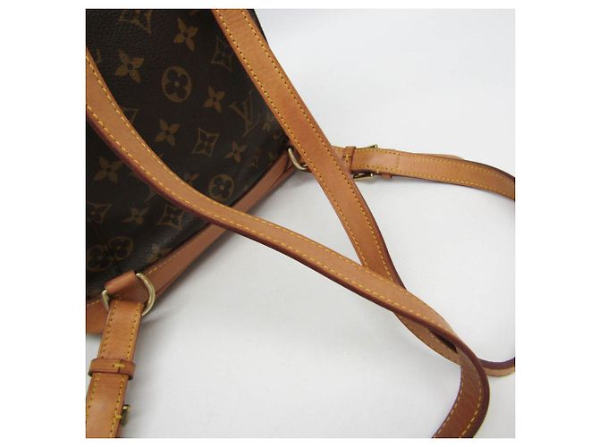 Louis Vuitton Monogram Montsouris MM M51136 Damen Rucksack Braun - Ansicht 8