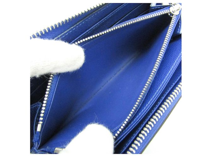 Louis Vuitton Epi Zippy Wallet M60307 Blue - view 4