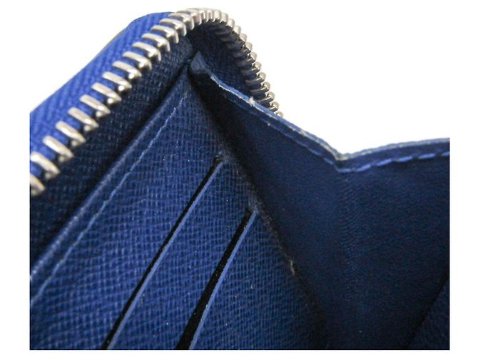 Louis Vuitton Epi Zippy Wallet M60307 Blue - view 9