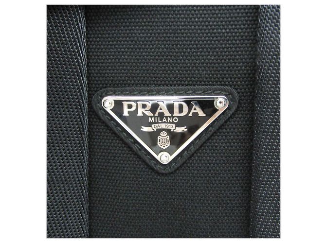 Prada TESSUTO MONTAGN VZ0052 Men's Nylon Backpack Black - view 12