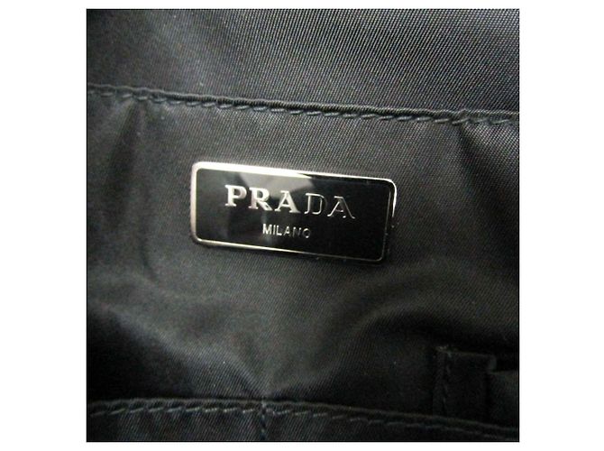 Prada TESSUTO MONTAGN VZ0052 Men's Nylon Backpack Black - view 17