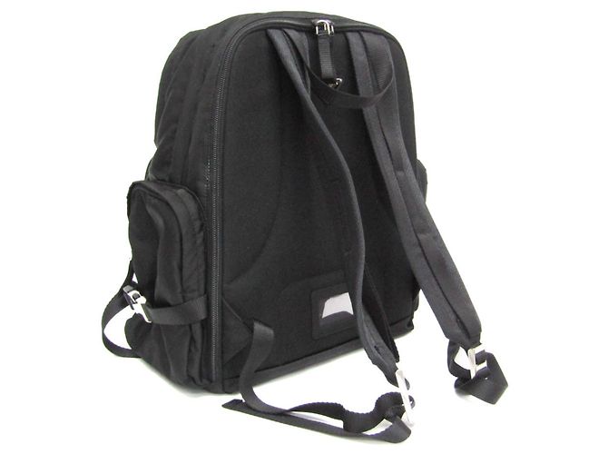 Prada TESSUTO MONTAGN VZ0052 Men's Nylon Backpack Black - view 3