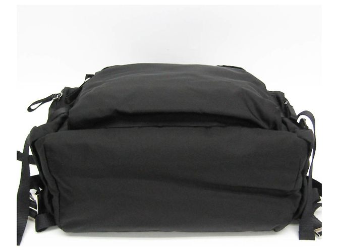 Prada TESSUTO MONTAGN VZ0052 Men's Nylon Backpack Black - view 7