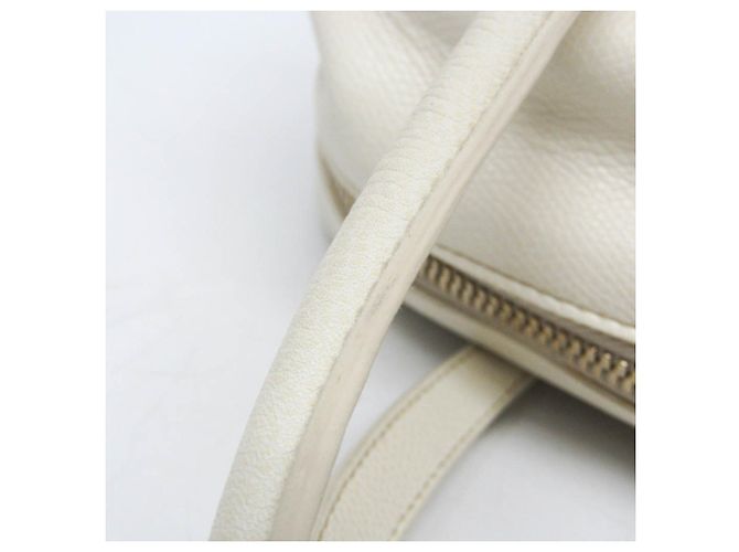 Borsa in pelle da donna Valextra in bianco - vista 10
