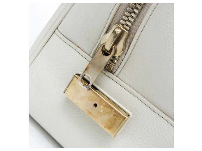 Borsa in pelle da donna Valextra in bianco - vista 14