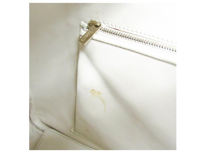 Borsa in pelle da donna Valextra in bianco - vista 15