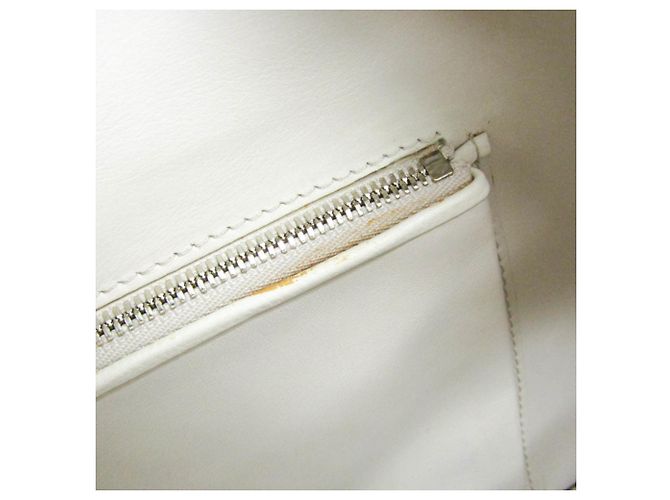 Borsa in pelle da donna Valextra in bianco - vista 16
