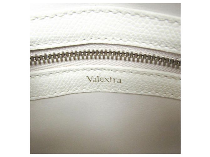 Borsa in pelle da donna Valextra in bianco - vista 19