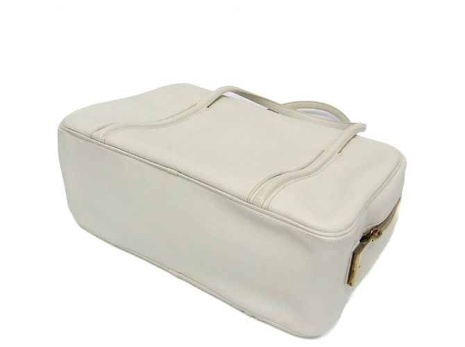 Borsa in pelle da donna Valextra in bianco - vista 2