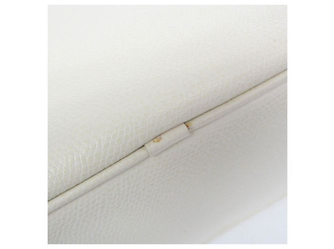 Borsa in pelle da donna Valextra in bianco - vista 7