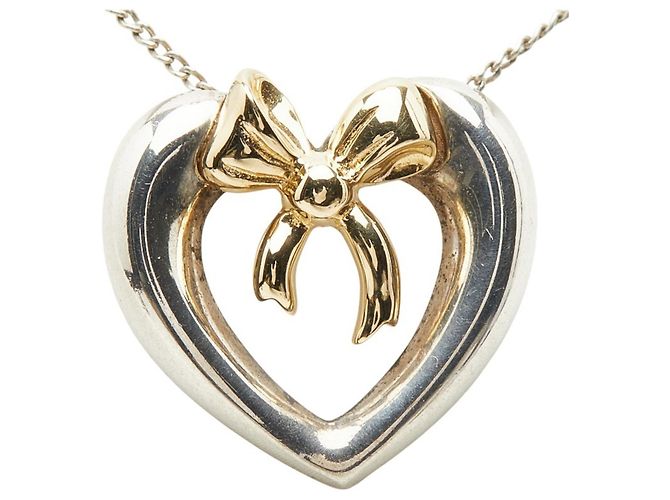 Collana a nastro a forma di cuore Tiffany & Co. D'oro - vista 2