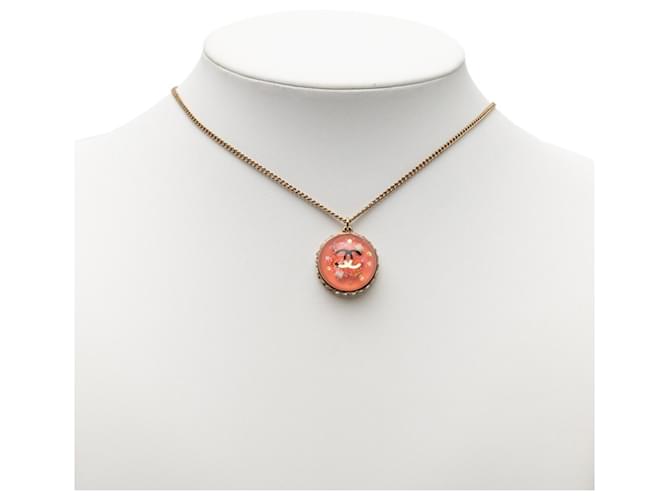 Collana Dôme Coco Mark di Chanel D'oro - vista 6