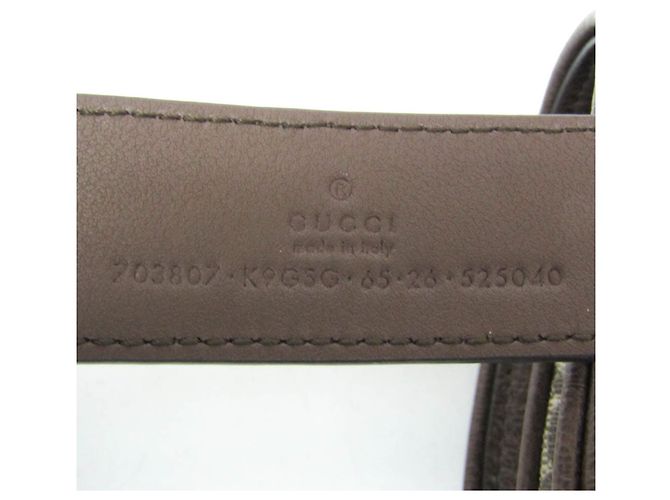 Belt Bag Gucci Blondie 703807 Marrone Beige - vista 11