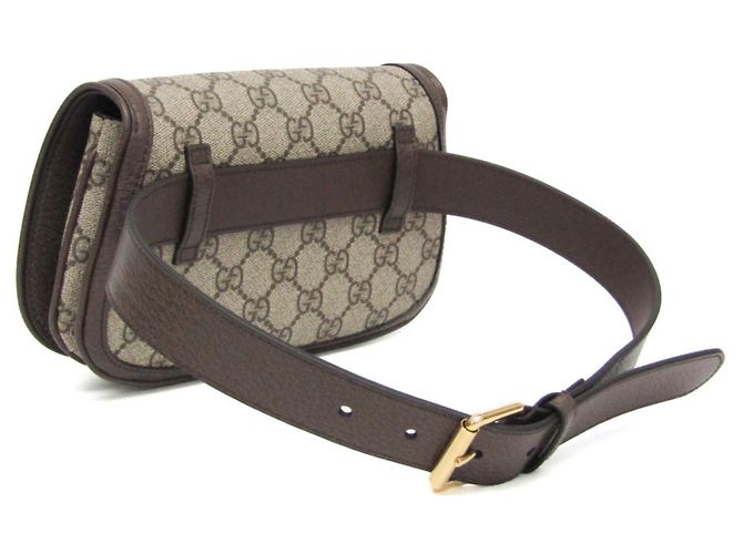Belt Bag Gucci Blondie 703807 Marrone Beige - vista 3