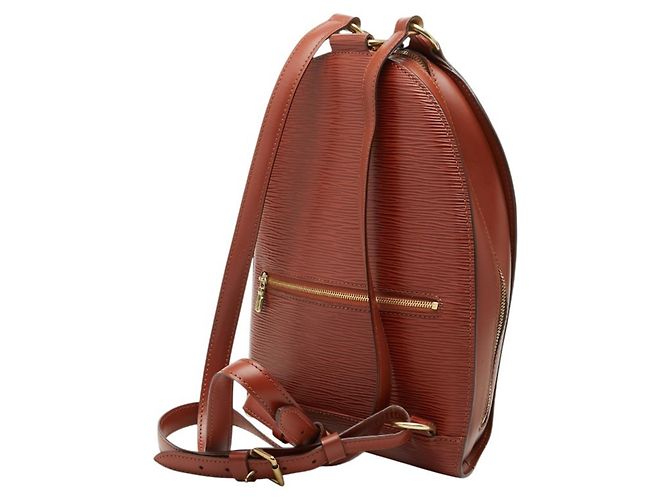 Zaino Mabillon Epi Louis Vuitton Marrone - vista 2
