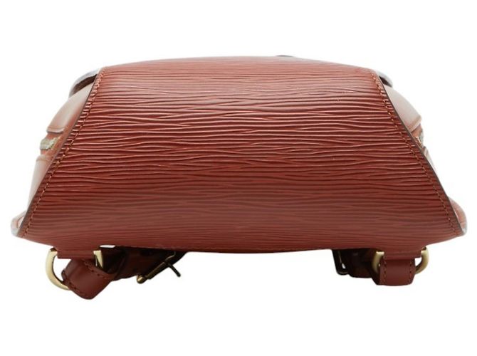 Zaino Mabillon Epi Louis Vuitton Marrone - vista 3