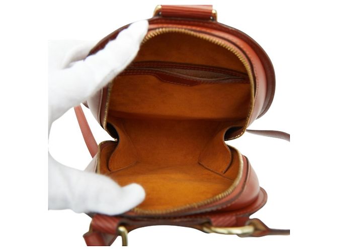 Zaino Mabillon Epi Louis Vuitton Marrone - vista 7