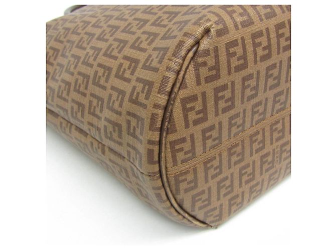 Fendi Zucchino Damen Tote Bag Braun Hellbraun - Ansicht 4