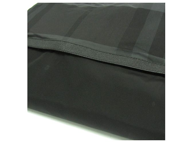 Borsa a tracolla in nylon da uomo Burberry in nero - vista 5