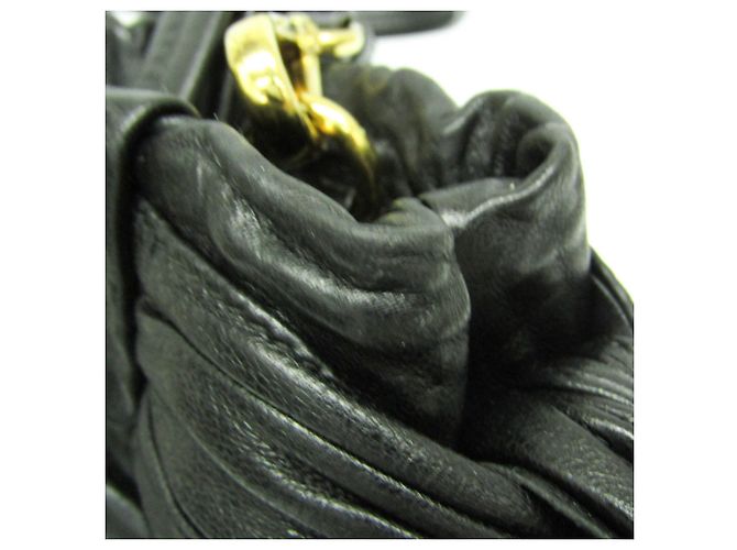 Borsa a mano Prada Side Bow BN1760 per donne Nero - vista 10
