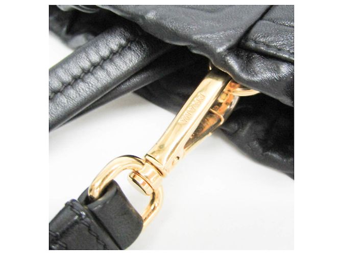 Borsa a mano Prada Side Bow BN1760 per donne Nero - vista 15