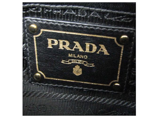 Borsa a mano Prada Side Bow BN1760 per donne Nero - vista 17