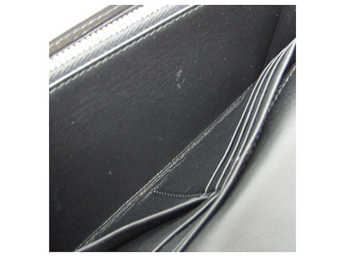 Cartera larga de cuero para mujer Loewe Anagram Negro - vista 17