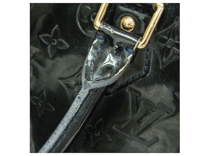 Borsa Alma GM in Monogram Vernis Louis Vuitton Blu - vista 10