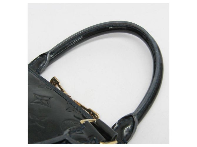 Borsa Alma GM in Monogram Vernis Louis Vuitton Blu - vista 12