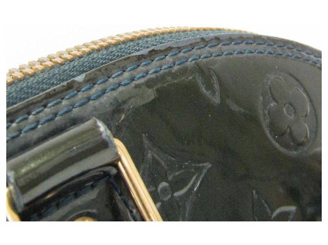 Borsa Alma GM in Monogram Vernis Louis Vuitton Blu - vista 13