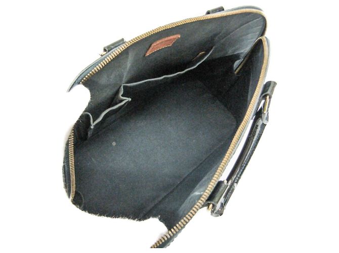Borsa Alma GM in Monogram Vernis Louis Vuitton Blu - vista 3