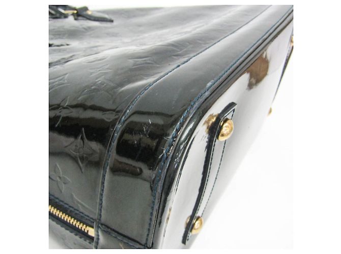 Borsa Alma GM in Monogram Vernis Louis Vuitton Blu - vista 4