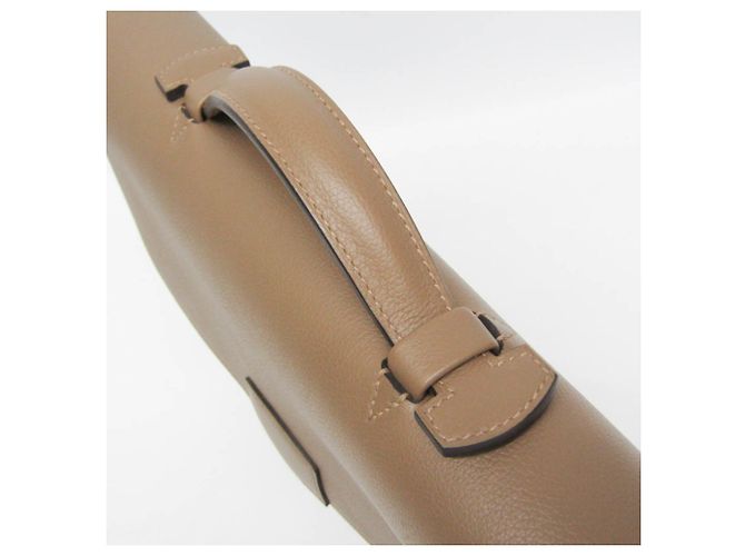 Borsa a Tracolla Hermès in Grigio Etoupe Taupe - vista 11