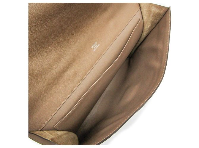 Borsa a Tracolla Hermès in Grigio Etoupe Taupe - vista 4