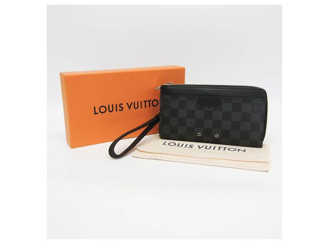 Louis Vuitton Damier Graphite Zippy Dragon Wallet Black - view 2